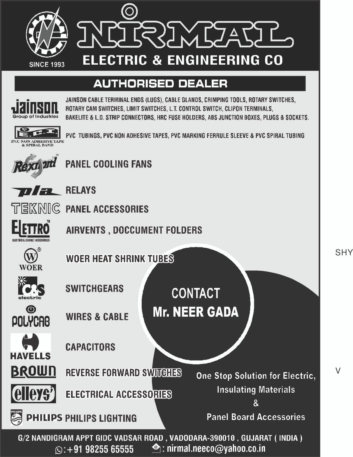 Image for NIRMAL ELECTRIC & ENGINEERING CO.